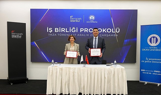 İstanbul Okan Üniversitesi ve Teknopark İstanbul Arasında Yeni İş Birliği Protokolü