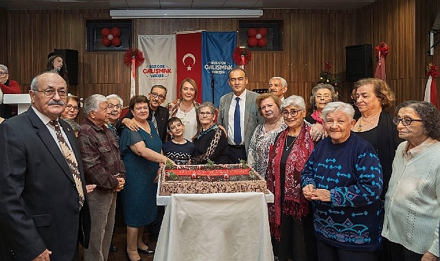 İzmir Büyükşehir Belediyesi Huzurevi’nde Yeni Yıl Coşkusu ve Dayanışma Dolu Anlar