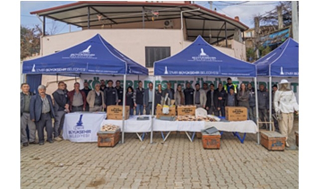 İzmir Büyükşehir Belediyesi’nden Arıcılara Afet Sonrası Yeni Sezon Desteği ve Arıcılık Paketleri