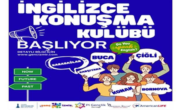 İzmir’de Gençler İçin Ücretsiz İngilizce Konuşma Kulüpleri: 6 İlçede Başlıyor