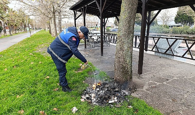 İzmit Kuş Cenneti’nde Devride Yakılan Ateş Nazik Müdahale ile Söndürüldü