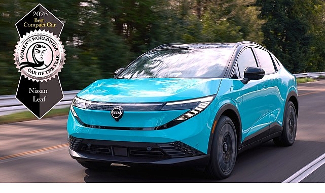 Kadın Jüriden Gelen Başarı: Nissan LEAF, Dünyanın En İyi Kompakt Otomobili Seçildi