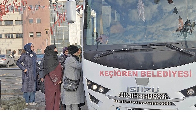 Keçiören Belediyesi ve Haymana Belediyesi İşbirliğiyle Şehit Aileleri İçin Anlamlı Günübirlik Gezisi