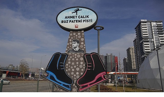Keçiören’de Ücretsiz Buz Pateni Seansı: Ahmet Çalık Buz Pateni Pisti