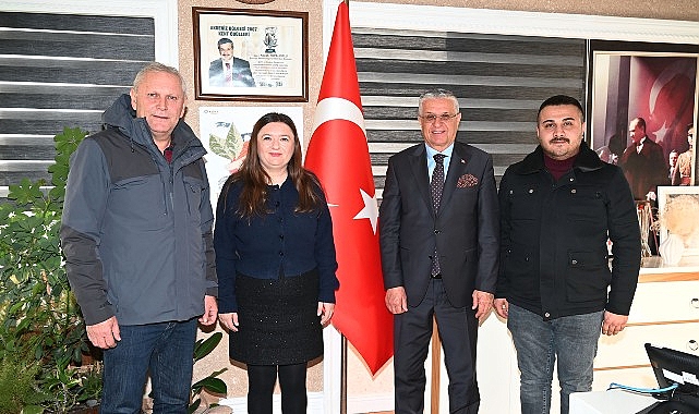 Kemer Ziyareti: Belediye Başkanları Arasında Samimi Görüşme ve Proje Paylaşımı