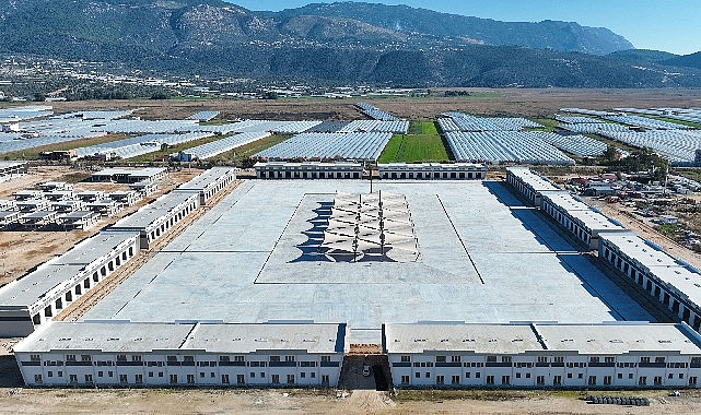 Kınık Toptancı Hal Kompleksi Kaş’ta Tarımsal Ticaretin Yeni Merkezini Oluşturuyor