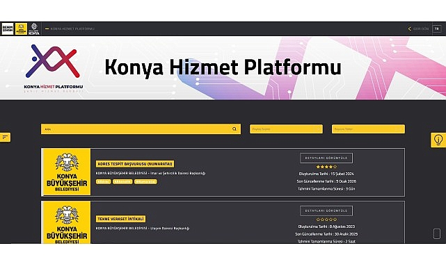 Konya Hizmet Platformu: Kamu Hizmetlerinde Dijital Dönüşümün Öncü Adımı