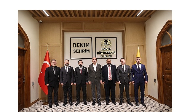 Konya’da Konya Modeli Belediyecilik ve Uluslararası İşbirlikleri Üzerine Görüşmeler