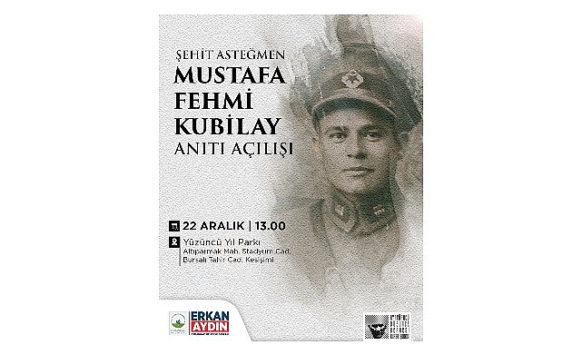 Kubilay Anıtı Açılışıyla Cumhuriyet Şehitleri Anısına Anlam Dolu Bir Etkinlik