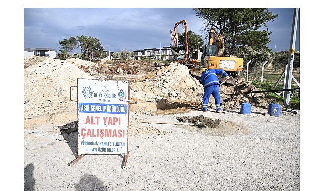 Kuşadası Davutlar’da Altyapı Yatırımlarıyla Modernleşme Yolunda
