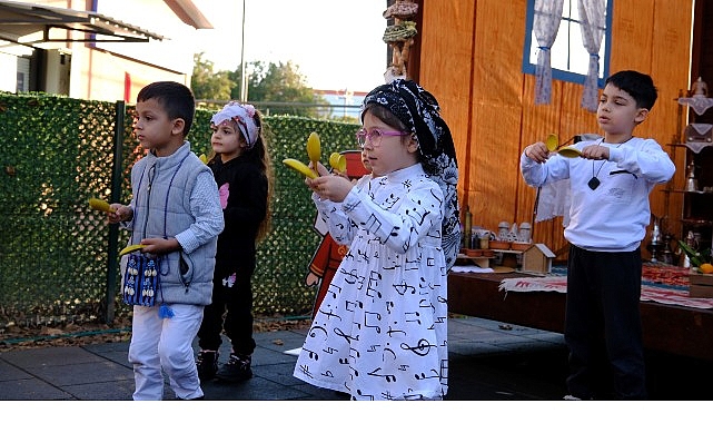 Lokomotif Çocuk Köyü’nde Yerli Malı Haftasıyla Öğrenirken Eğlendiler