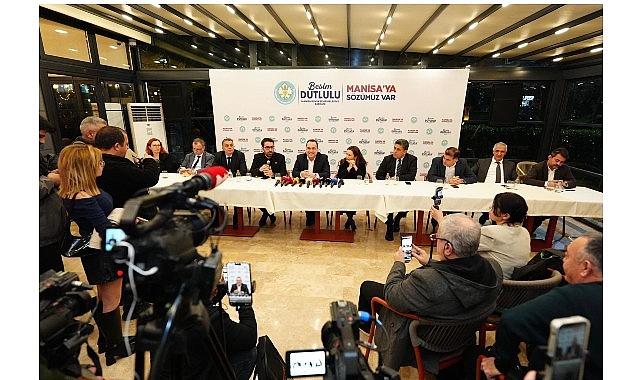 Manisa’da 3 Yıllık Vizyon ve Dev Projelerle Basınla Buluşan Başkan Dutlulu