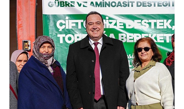 Manisa’da Zirai Don Felaketinden Etkilenen Üreticilere Yüzde 100 Hibeli Sıvı Gübre ve Aminoasit Desteği