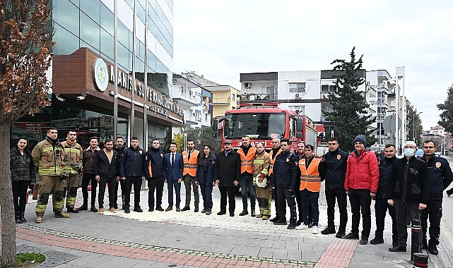 MASKİ ve Büyükşehir İtfaiyesi İş Birliğinde Gerçekçi Yangın Tatbikatı