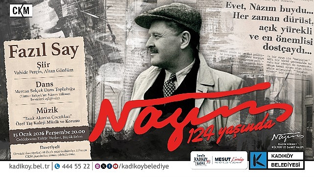 Nazım Hikmet’in Doğum Günü Özel Gecesi Kadıköy’de: 124. Yaşına Özel Performans ve Anlatı