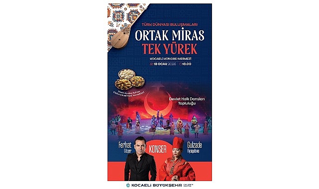 Ortak Miras Tek Yürek: Kocaeli’de Türk Dünyası Buluşmaları Başlıyor
