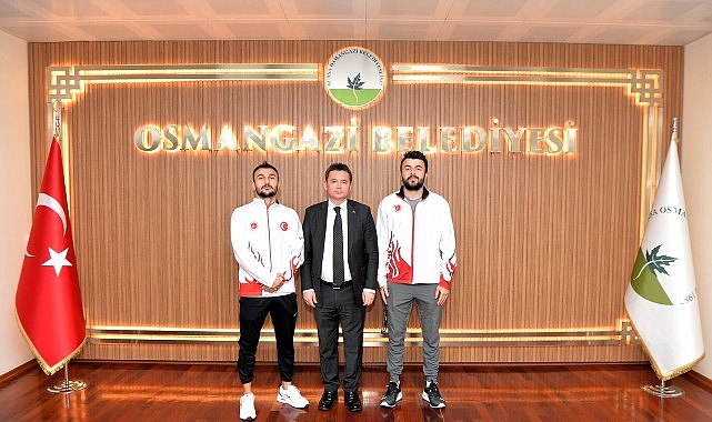 Osmangazi Belediyesiyle Şampiyonlar Dünyaya Tanıtıldı: Zafer ve Serdar Şayık’ın Büyük Başarısı