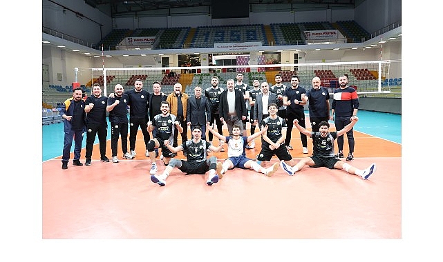 Osmangazi Belediyespor Erkek Voleybol Takımı TVF Spor Lisesi Karşılaşmasını 3-0’lık Galibiyetle Tamamladı