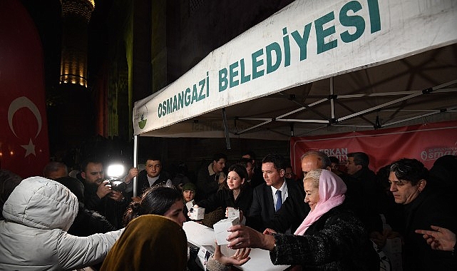 Regaip Kandili Özelinde Osmangazi Belediyesi’nden Kandil Simidi İkramı ve Kapsamlı Kutlama