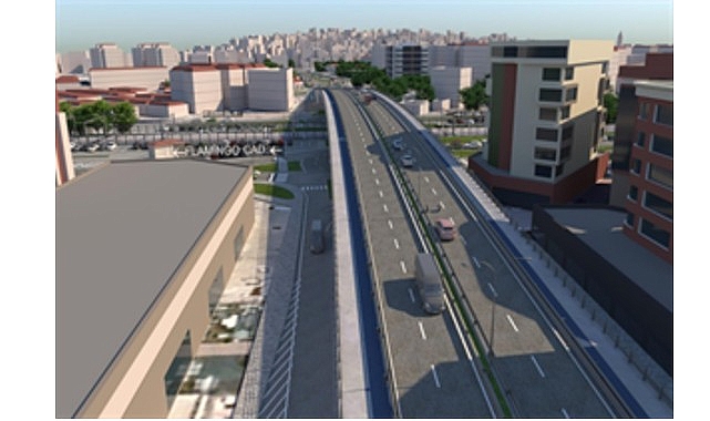 Şemikler Taşıt Üst Geçidi ile Mavişehir’e Kesintisiz Ulaşım: 5 Kilometre 1 Kilometreye İnecek Yol