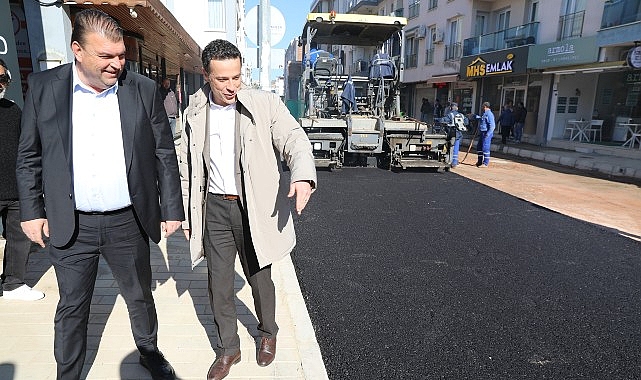 Temel Cingöz Caddesi’nde Altyapı Tamamlandı: Asfalt ve Parke Taş Döşeme Başladı