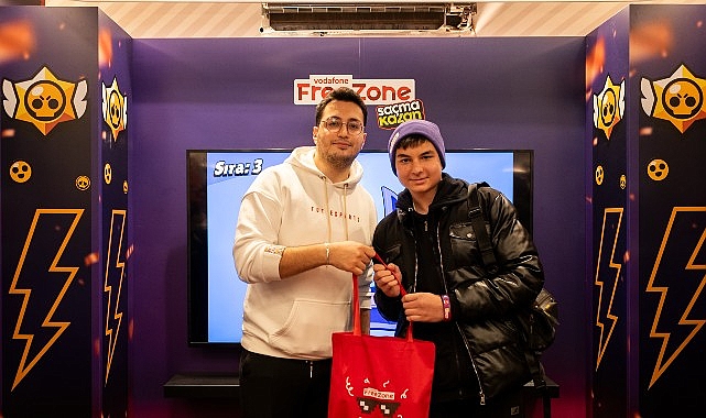 Vodafone FreeZone ve Brawl Stars ile 5G Deneyimini İstanbul Bağdat Caddesi’nde Keşfet