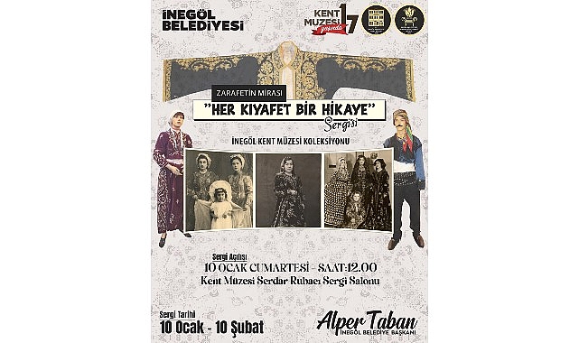Zarafetin Mirası: Her Kıyafet Bir Hikaye Sergisiyle İnegöl Kent Müzesi’nde Göç ve Stil İzleri