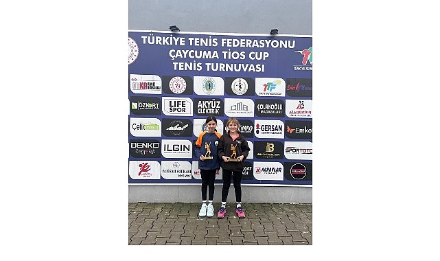 Azra Özyardımcı Ulusal 12 Yaş Kış Kupası’nda Çifte Şampiyonluk
