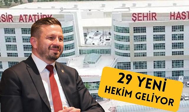 Balıkesir’de Sağlık Kadrosu Büyüyor: 29 Yeni Doktor Göreve Geliyor