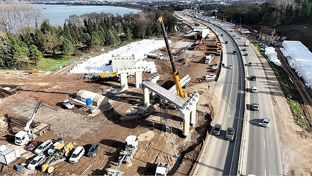 Başiskele Koridor Projesi: 9 Köprüden 2’si Tamam, Geri Kalanlarda İmalat Hızla Devam Ediyor