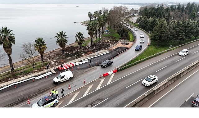 Başiskele Koridor Projesi: Gölcük Yönüne Kuzey Yan Yol Trafiğe Açıldı ve Trafik Dalgası Azalmaya Başladı