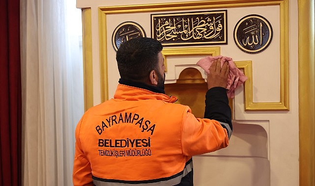 Bayrampaşa’da Ramazan Öncesi Temizlik Seferberliği: Cami ve Mescidler Yeniden Hazır