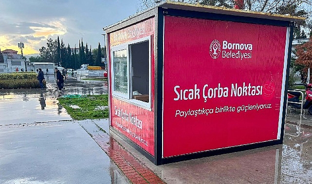 Bornova Belediyesi’nin Üç Noktada Sıcak Çorba İkramı: Sabahları 3 Bin Kişiye Dayanışma