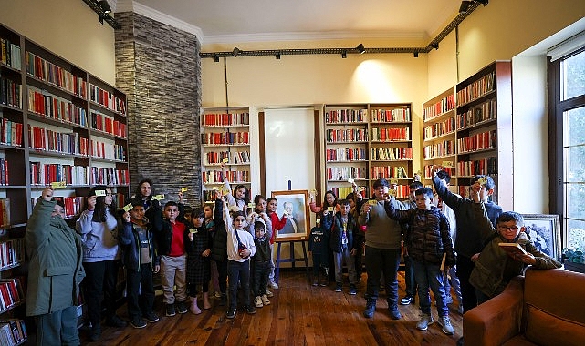 Bucalı Çocuklar Cumhuriyet Kütüphanesi’nde Buluştu: Kitapla İlk Kucaklaşma