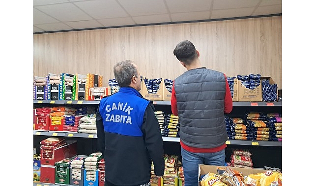 Canik Zabıta Ekipleri Zincir Market Denetimlerinde Tespitler ve Önlemler