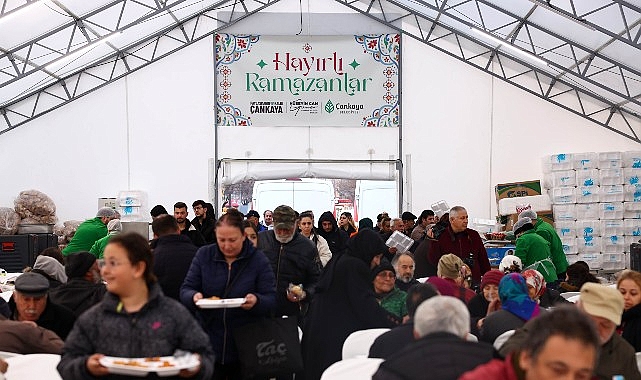 Çankaya Belediyesi Ramazan’da Dayanışma Sofralarında Buluşuyor: Üç Noktada İftar Çadırları ve Özel Hizmetler
