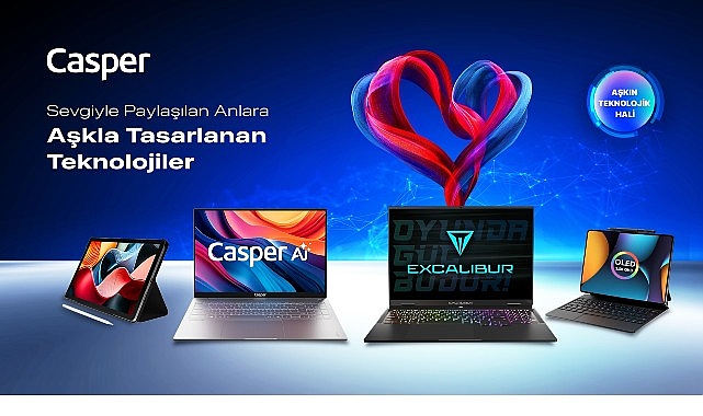 Casper PAD Serisiyle Tabletlerde Yeni Nesil Mobil Üretkenlik ve Oyun Keyfi