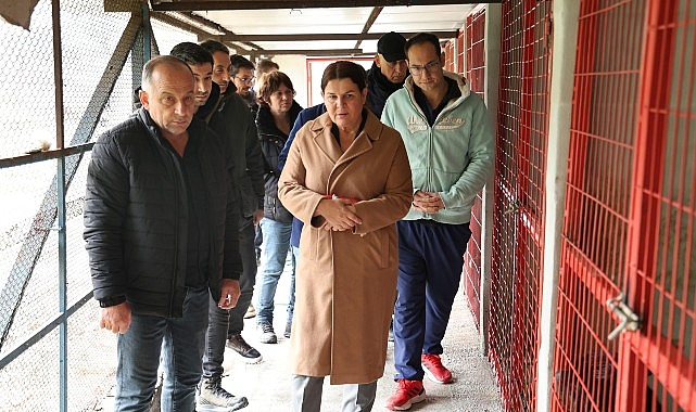 Foça Belediye Başkanı Saniye Bora Fıçı, Hayvanseverlerle Barınak Ziyaretinde Bir Araya Geldi