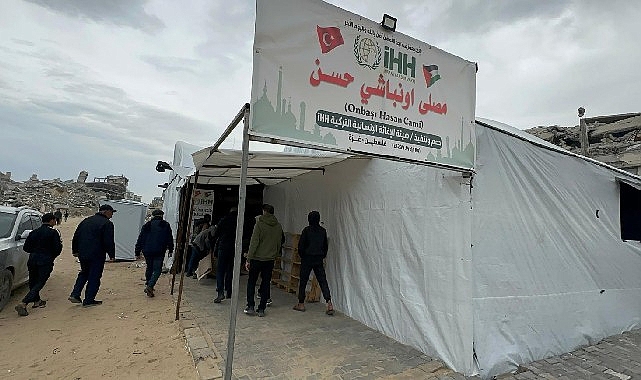 Gazze’yle Kocaeli’nin Dayanışması: Ramazan’da 2 Bin Kişilik Çadır Cami Canlı Bir Mesaj