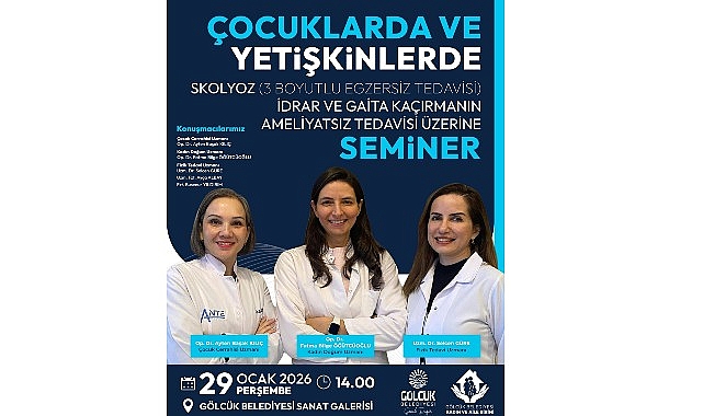 Gölcük Belediyesi Sağlık Semineri: Skolyoz, İdrar ve Gaita Kaçırma Sorunları Önleme ve Tedavi İmkanları