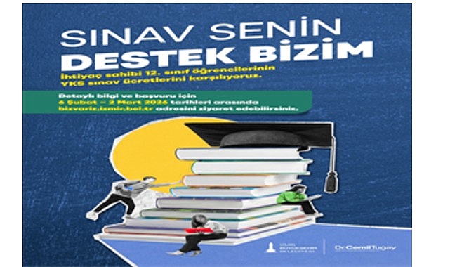 İzmir Büyükşehir Belediyesi Sınav Destek Programı: YKS Ücretlerinde Destek Başvuruları Başladı