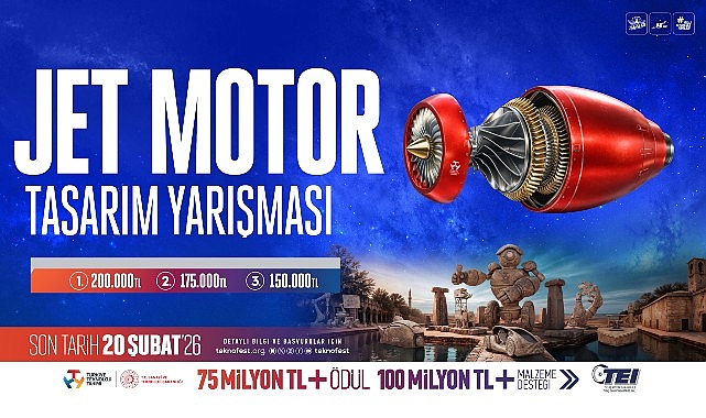 Jet Motor Tasarım Yarışması 2026: 6000 lbf Ağırlıklı Turbofan İçin Yenilikçi Aksiyonlu Lüle Tasarımı