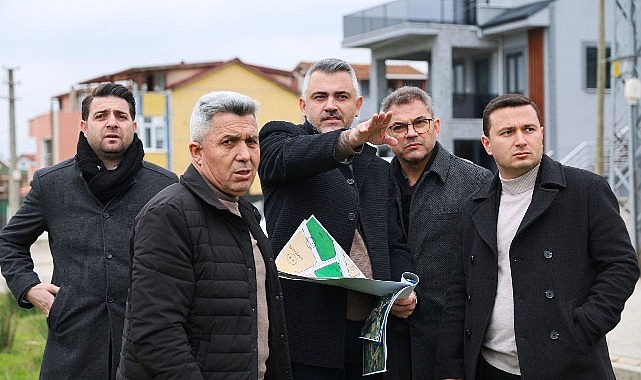 Kandıra’da Proje Sahası: Başkan Ölmez Denetimde
