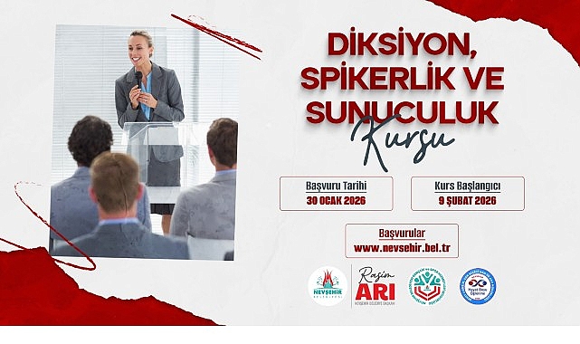 KAPEM Yeni Kursuyla Diksiyon, Spikerlik ve Sunuculuk Eğitimi Başladı