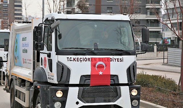Keçiören’den Tepkili Dayanışma: Türk Bayrağına Sahip Çıkış Mesajı Konvoyla Desteklendi