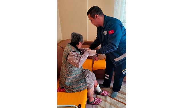 Kemer’de Evde Bakım Hizmetleriyle Vatandaşlar Sağlıkla Yanında