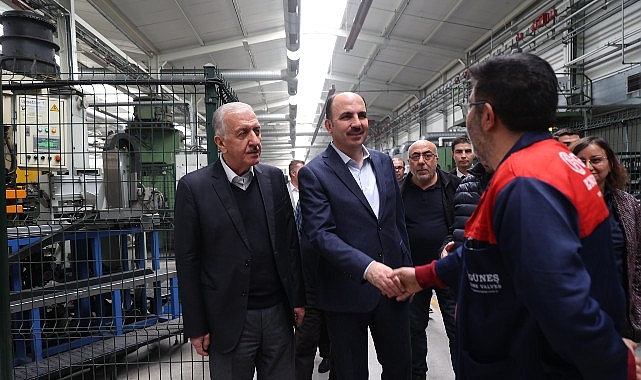 Konya Şehrinin Organize Sanayi Bölgesindeki İş Birliği ve Su Tasarrufu Vurgusu