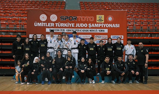 Konya’da Düzenlenen Spor Toto Ümitler Türkiye Judo Şampiyonası’nda Büyükşehirli Judoculardan 6 Madalyalı Başarı