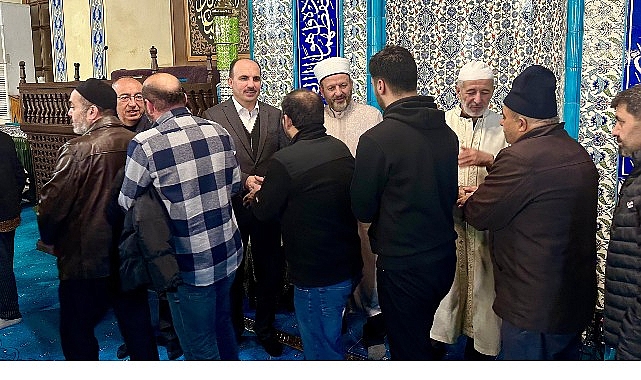 Konyalılar Berat Kandili’nde Kapı Camiinde Buluştu: Altay ve Kavuş’tan Tebrik