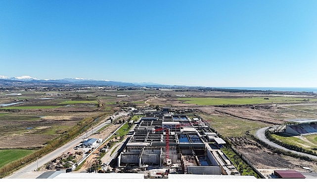 Manavgat Atıksu Arıtma Tesisi’nde 100 Bin m³/Gün Kapasite Hedefiyle Devam Eden 4. Reaktör ve Altyapı İşleri